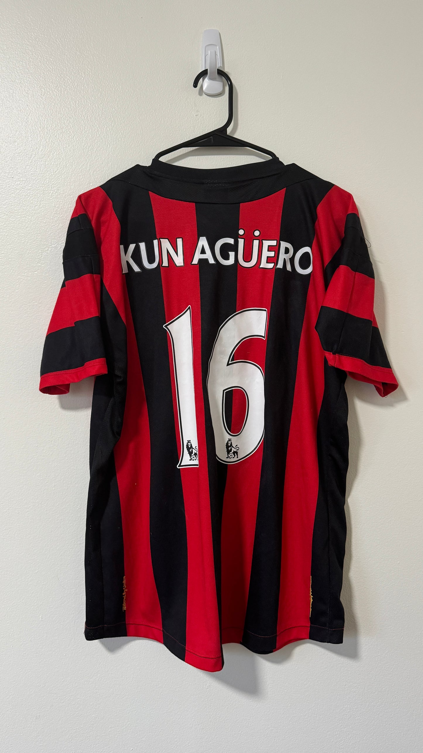 Manchester City Away 2011/12 Agüero #16