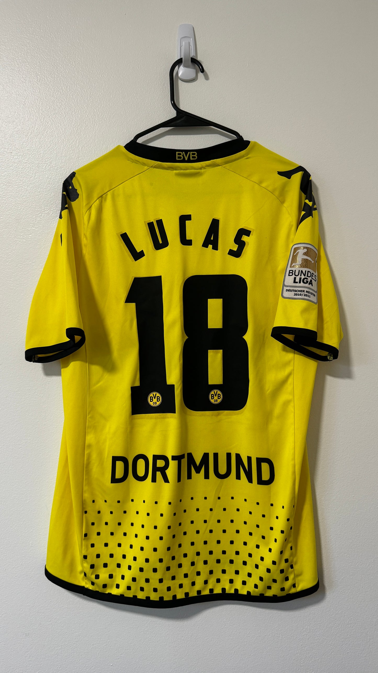 Borussia Dortmund Home 2011/12 Lucas Barrios #18