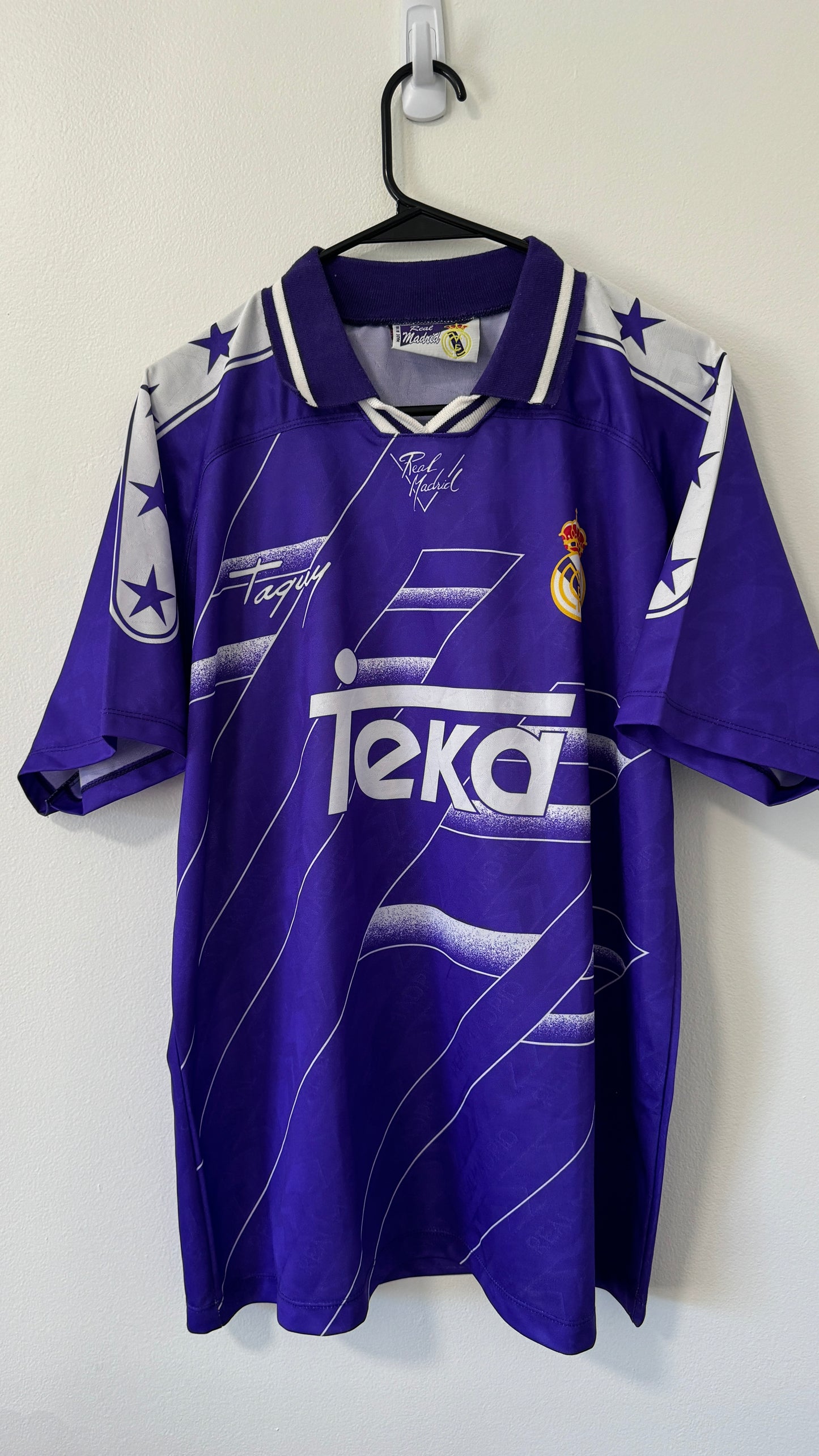 Real Madrid Away 1995/96 Laudrup #10