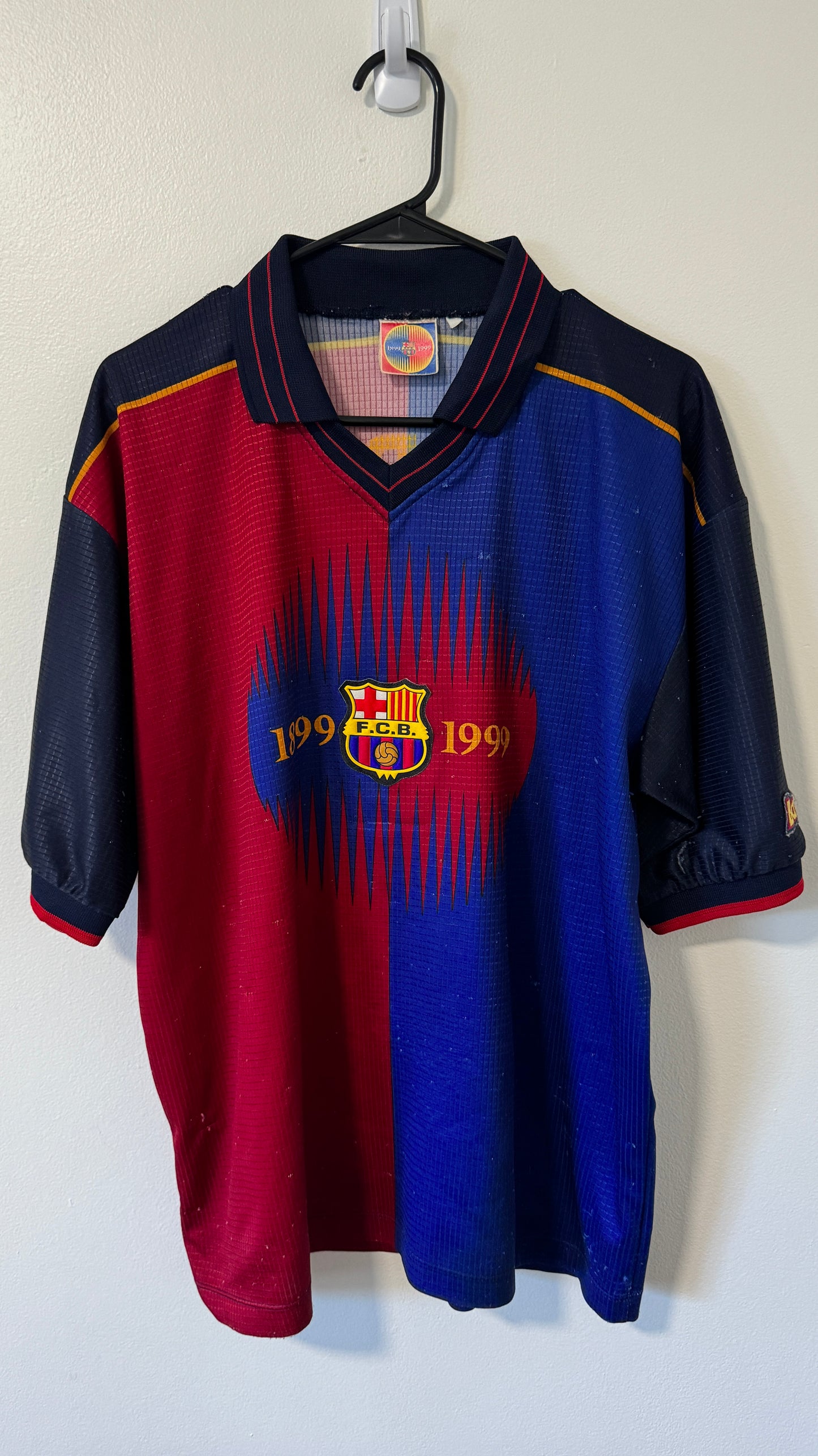 FC Barcelona 1998/99 Centenary F. De Boer #25